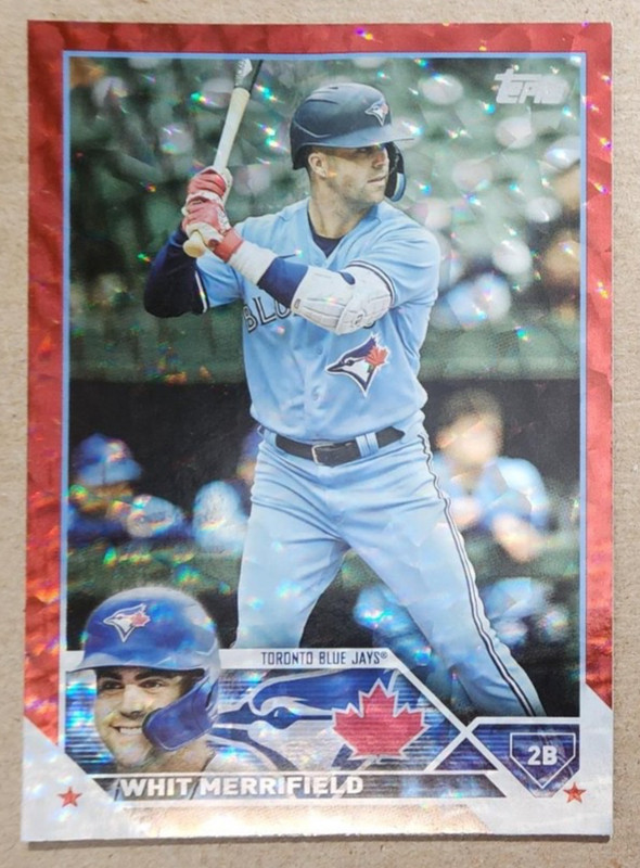 2023 Topps Series Two Red Foil - Whit Merrifield #381 (114/199)