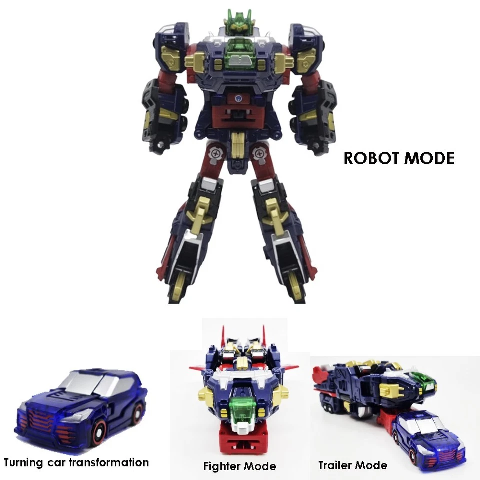 Choi Rak Turning Mecard God Tinatos Magnum 4 Transformation Mode Robot - Image 2 of 4