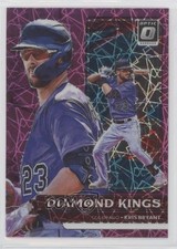 2022 Donruss Optic Diamond Kings Pink Velocity Prizm /249 Kris Bryant #29 0fx6