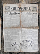 journal ancien gringoire 9 fevrier 1938  la première charette