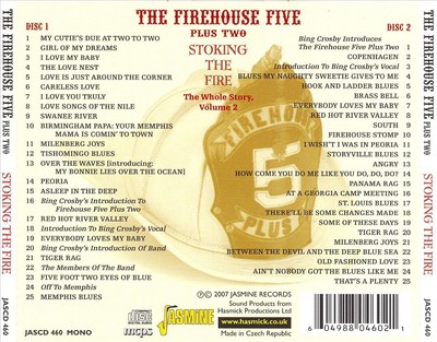 FIREHOUSE FIVE PLUS TWO STOKING THE FIRE: THE WHOLE STORY, VOL. 2 NEW CD