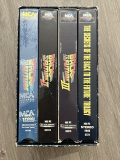 Back to the Future Trilogy and the Secrets of the Trilogy (VHS 1991 Limited