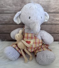 Vintage Mothercare Humphreys Corner Elephant Soft Toy With Bunny