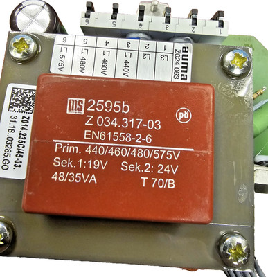 Auma SPA5.005 AM Stack Board Assembly 460V 24 Positioner 4-20mA