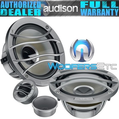 pk AUDISON THESIS TH 6.5 II + TH 1.5 II 6.5'' COMPONENT WOOFERS SPEAKERS TWEETERS