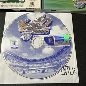 Virtua Striker 2 (Sega Dreamcast,1999) from japan