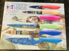 Chef's Vision 6-Piece Masterpiece Series Assorted Cutlery Knife Gift Set