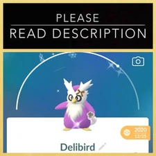 Shiny Delibird Holiday Costume Ribbon Bow - Pokemon Go
