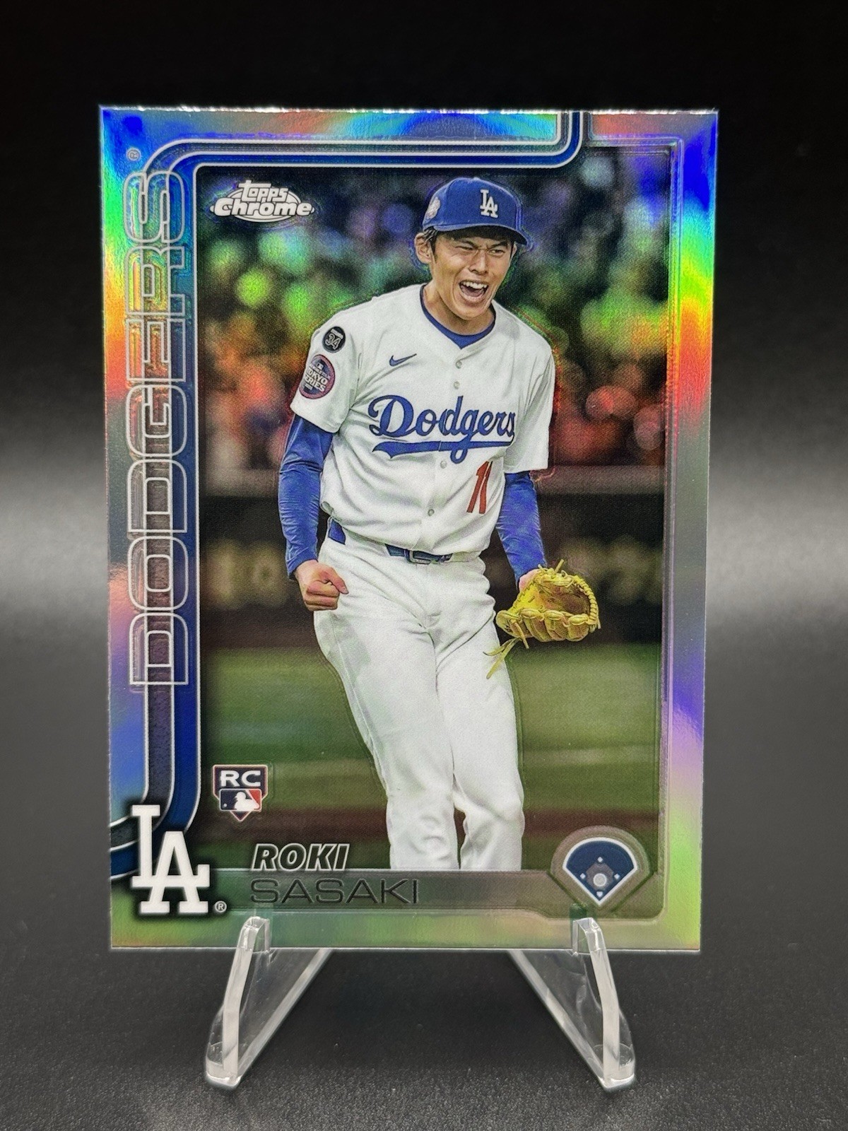 2025 Topps Chrome Roki Sasaki Image Variation #217 Rookie Dodgers 