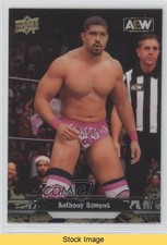 2023 Upper Deck AEW All Elite Wrestling Clear Cut Anthony Bowens #43 READ 0n3f