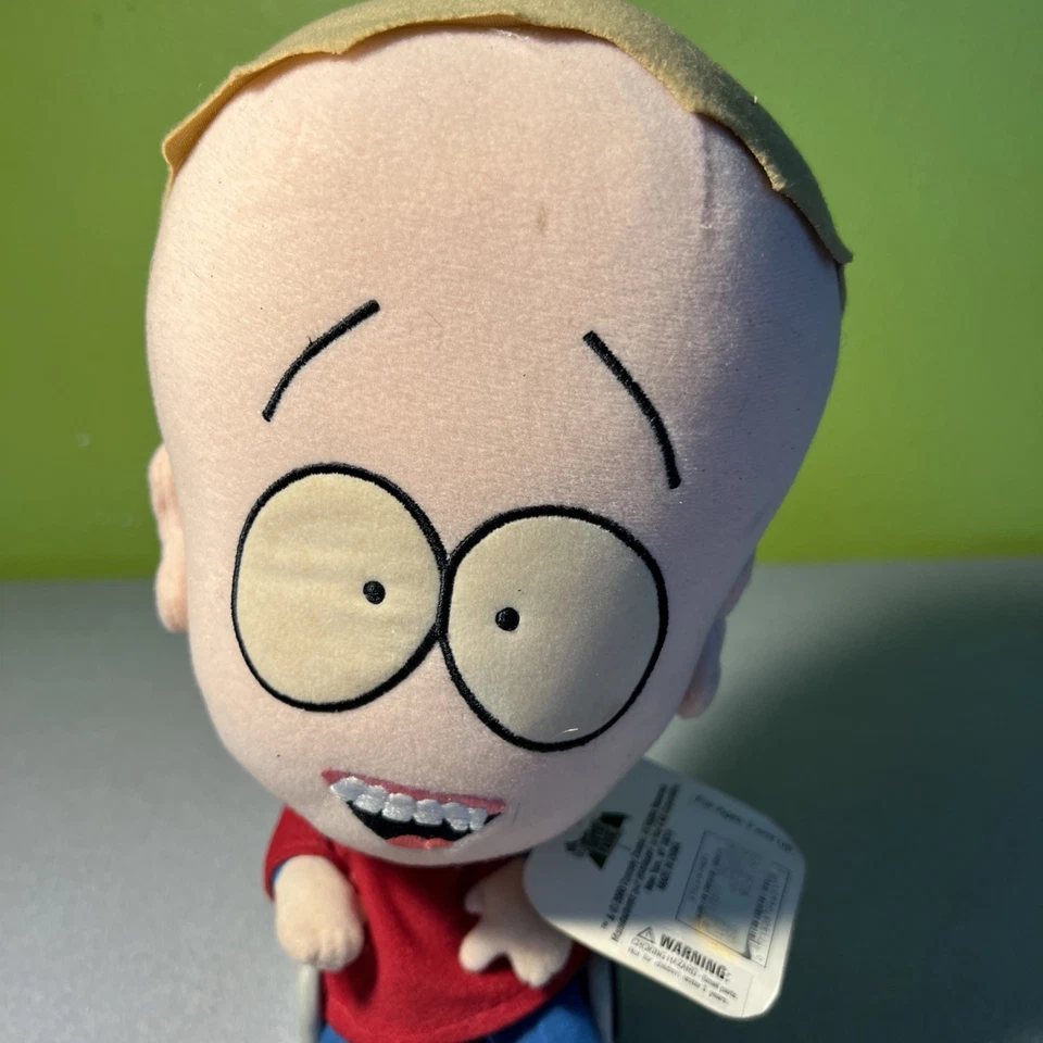 Juguete de peluche South Park Timmy con silla de ruedas 12" ORIGINAL 2000 SIN PROBAR Foto 3 de 4