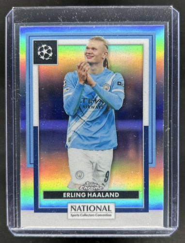 2026 Topps Chrome National NSCC Erling Haaland UEFA #SC-10
