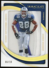 2024 Immaculate Darren Woodson Clearly Jersey Prime /10 #CIJ-DWN Cowboys