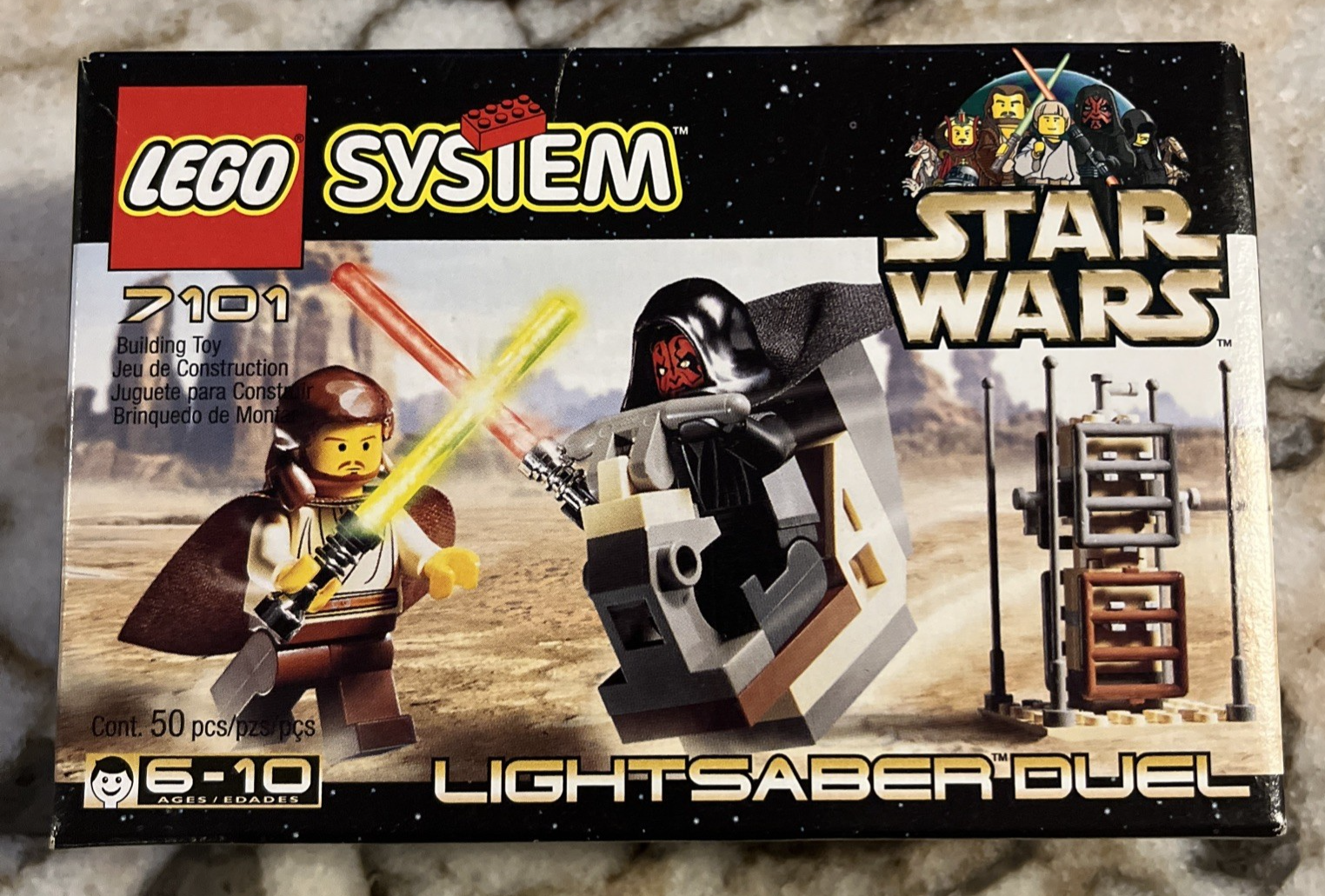 LEGO Star Wars 7101 Lightsaber Duel 1999 Vintage Sealed Set