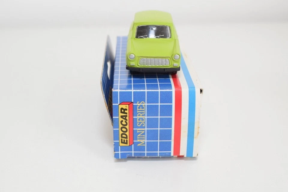 B86 1:60 3 pollici 3 pollici edocar trabant giallo nuovo con scatola - Immagine 4 di 4