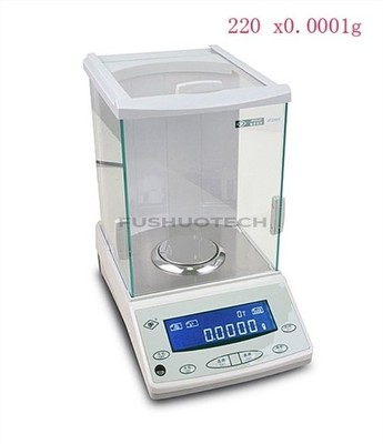220 X 0.0001G Analytical Balance Lab Digital Scale Range 220G   0.1MG zh *gb