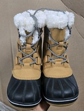 Cat Jack Kids' Kit Thermolite Waterproof Snow Cognac Winter Boots Boys Size 1