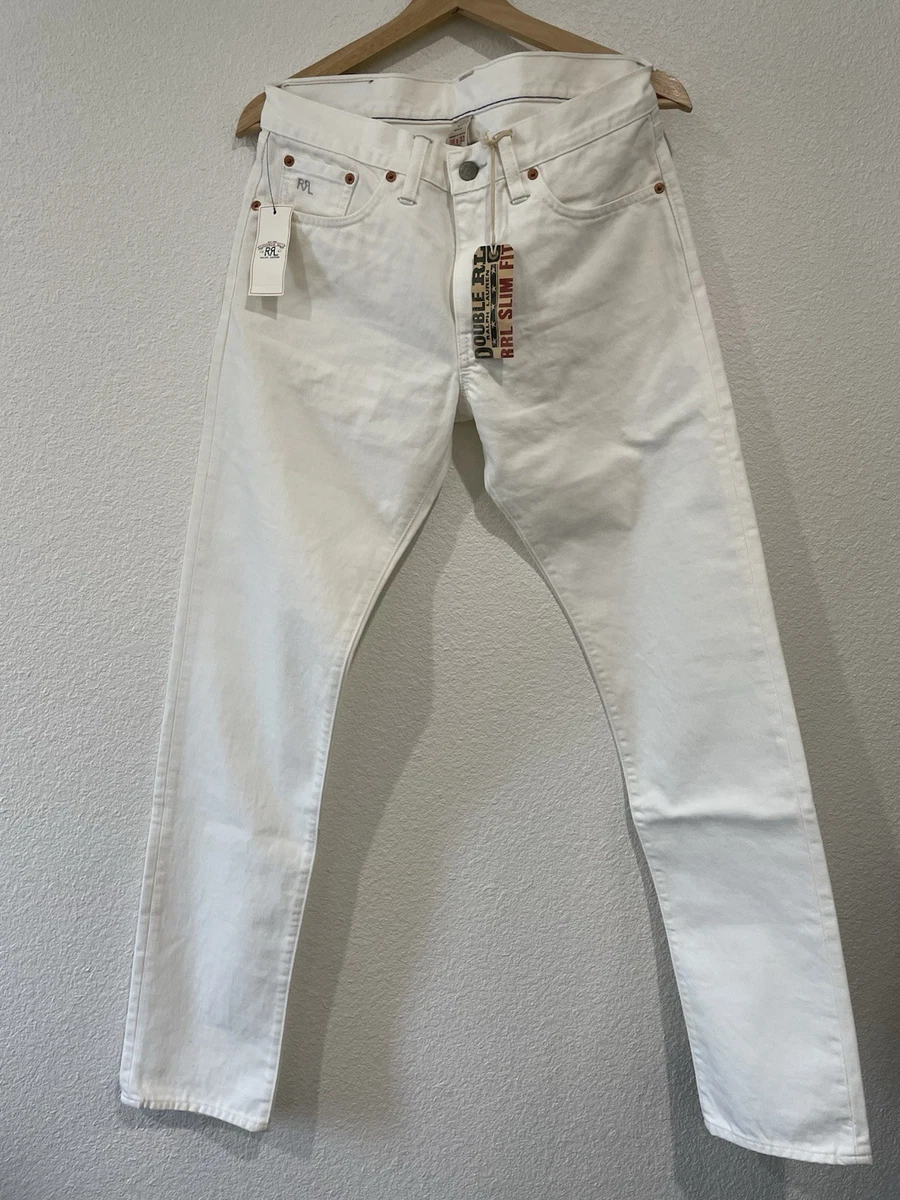 RRL ダブルアールエル　オフホワイト　デニム RRL Denim Jeans for Men for sale - eBay