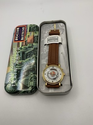 Lionel Trains Sammleruhr Armbanduhr in OVP Blechdose Sammlerstück Uhr Vintage