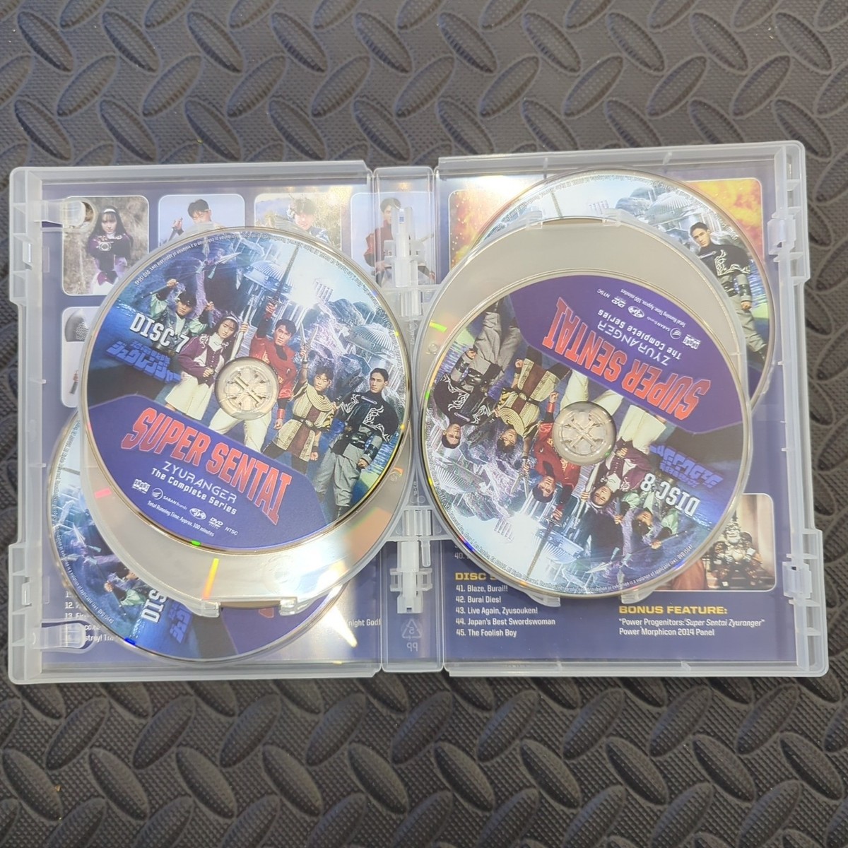 D'ERANGER 2枚組DVD Super Sentai: Zyuranger: the Complete Series (DVD, 1992