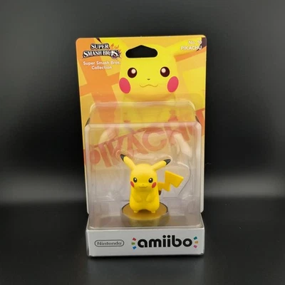 Nintendo Amiibo No. Nr. 10 Pikachu Super Smash Bros. Collection NEU NEW SEALED - Bild 1 von 4