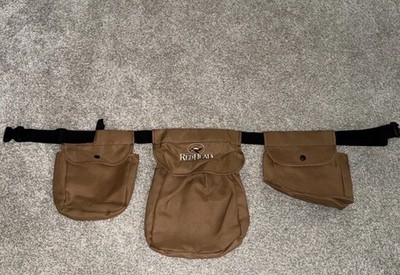 Red Head Utility Belt (Double Shooting Pouch Belt Clays Skeet, Etc)