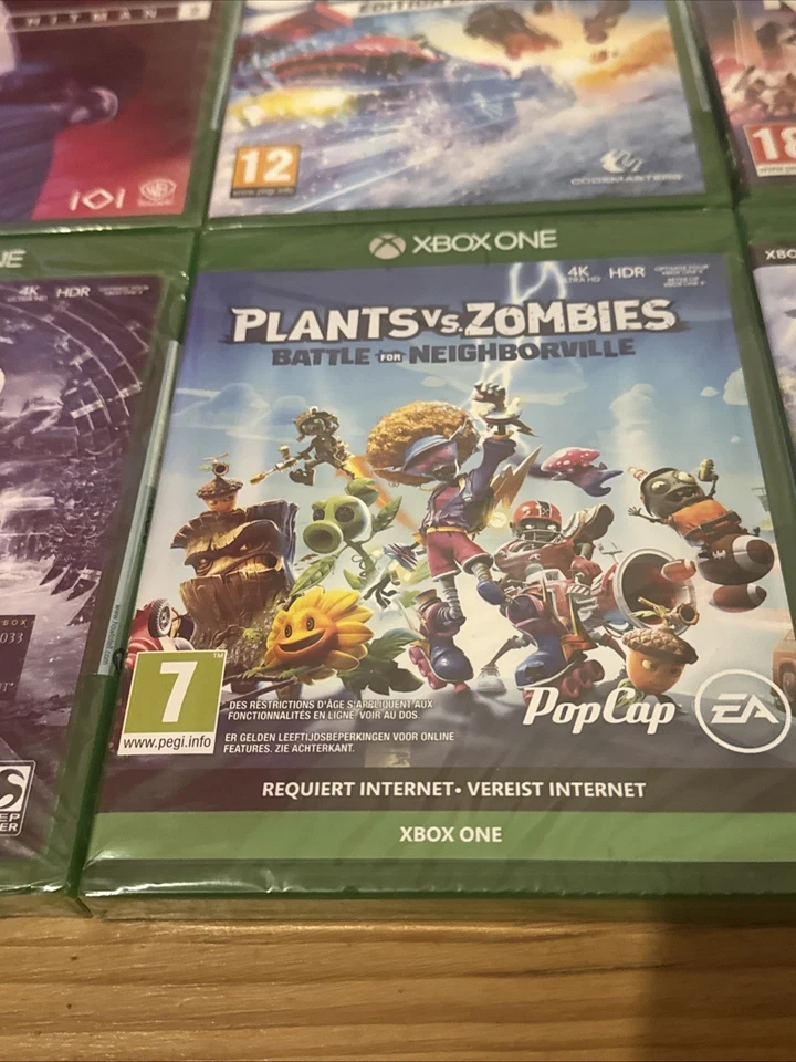 Lot 9 Jeux Xbox One Neufs Sous Blister Hitman Immortals Metro Rainbow Six FR PAL - Photo 3/4