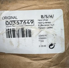 OEM  00367649 Thermador 27" Oven Bake Element 14-38-444  H12 Back