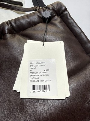Carven Paris Louise Small Louise Bag Cacao Brown Leather Louise