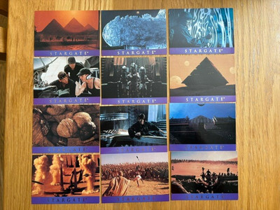 STARGATE THE MOVIE Chase Set AS1-12 Collect-A-Card