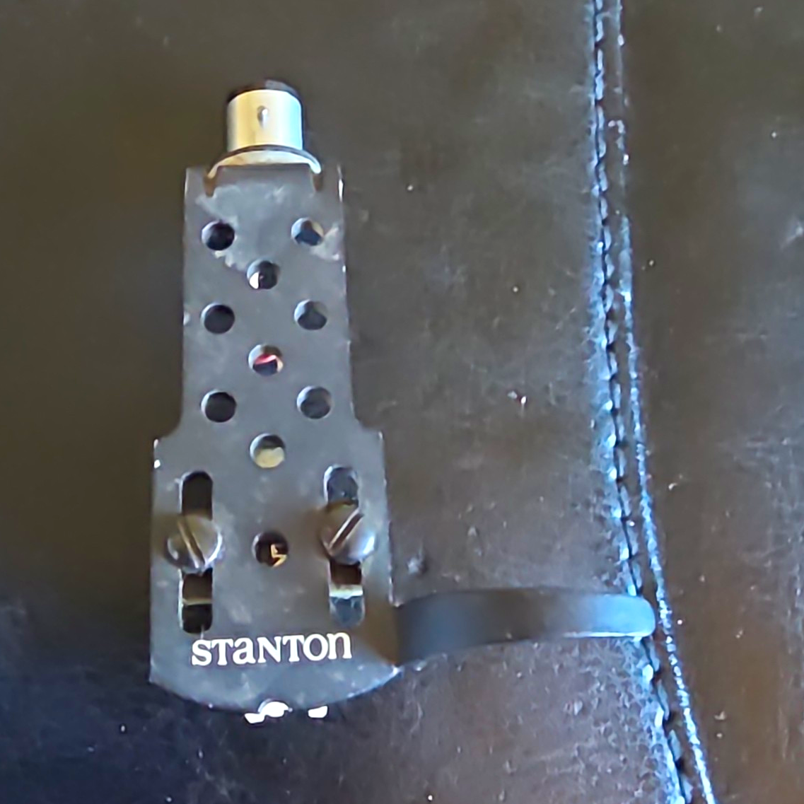 Stanton Headshell with 680 EL Phono Cartridge & Elliptical Stylus - Untested