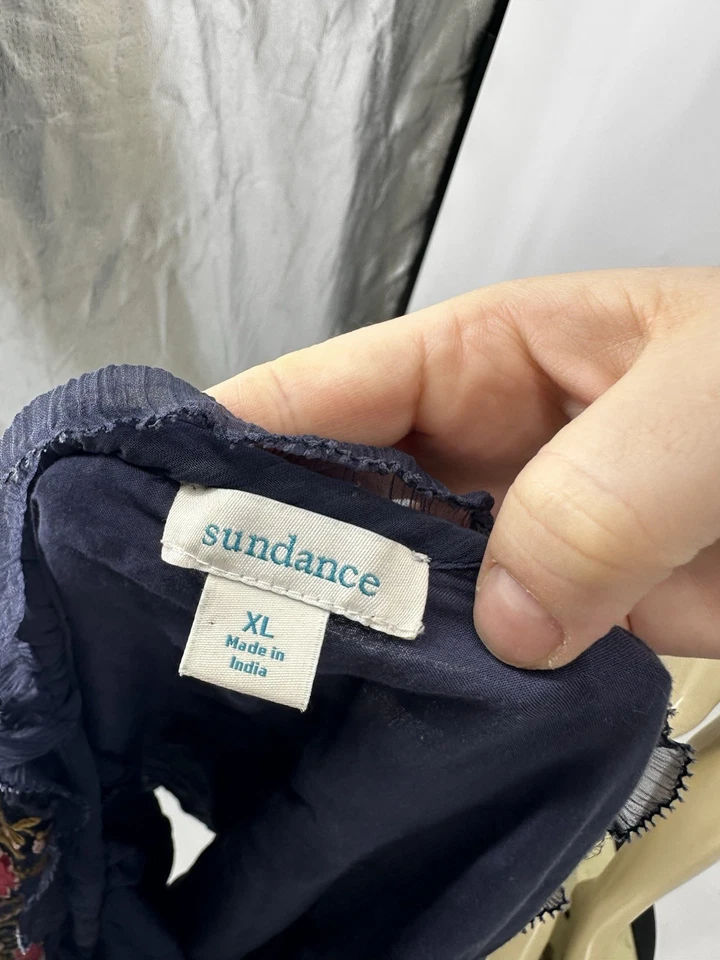 Blusa Top Sundance XL Mujer Gemma Elegancia Manga Larga Bordada N27 Foto 4 de 4