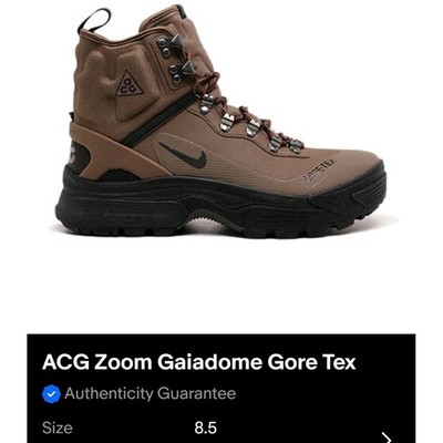 Nike ACG GORE-TEX Air Zoom Gaiadome Trail Boots Brown DD2858  display picture 3