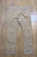 Denali Khaki Flex Waist Straight Pants Men's 38x30 B56