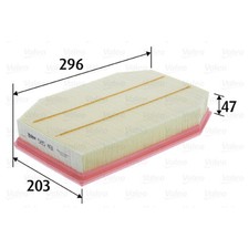 Luftfilter VALEO 585491 f�r BMW 7er