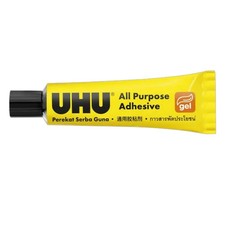 4 x UHU All Purpose Glue GEL 35ml Extra Strong Clear Adhesive Boxed
