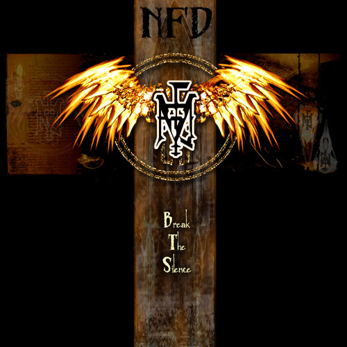 NFD 'Break The Silence'/'Awaken' ex-Fields of the Nephilim 12"" vinyl battered