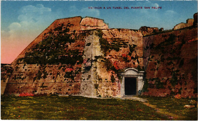 PC KOLUMBIEN, ENTRADA A UN TUNEL DEL FUERTE, alte Postkarte (b60049)