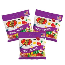 Jelly Belly Fruit Bowl Mix Jelly Beans 3 Bags 16 Fruit Flavors Candy