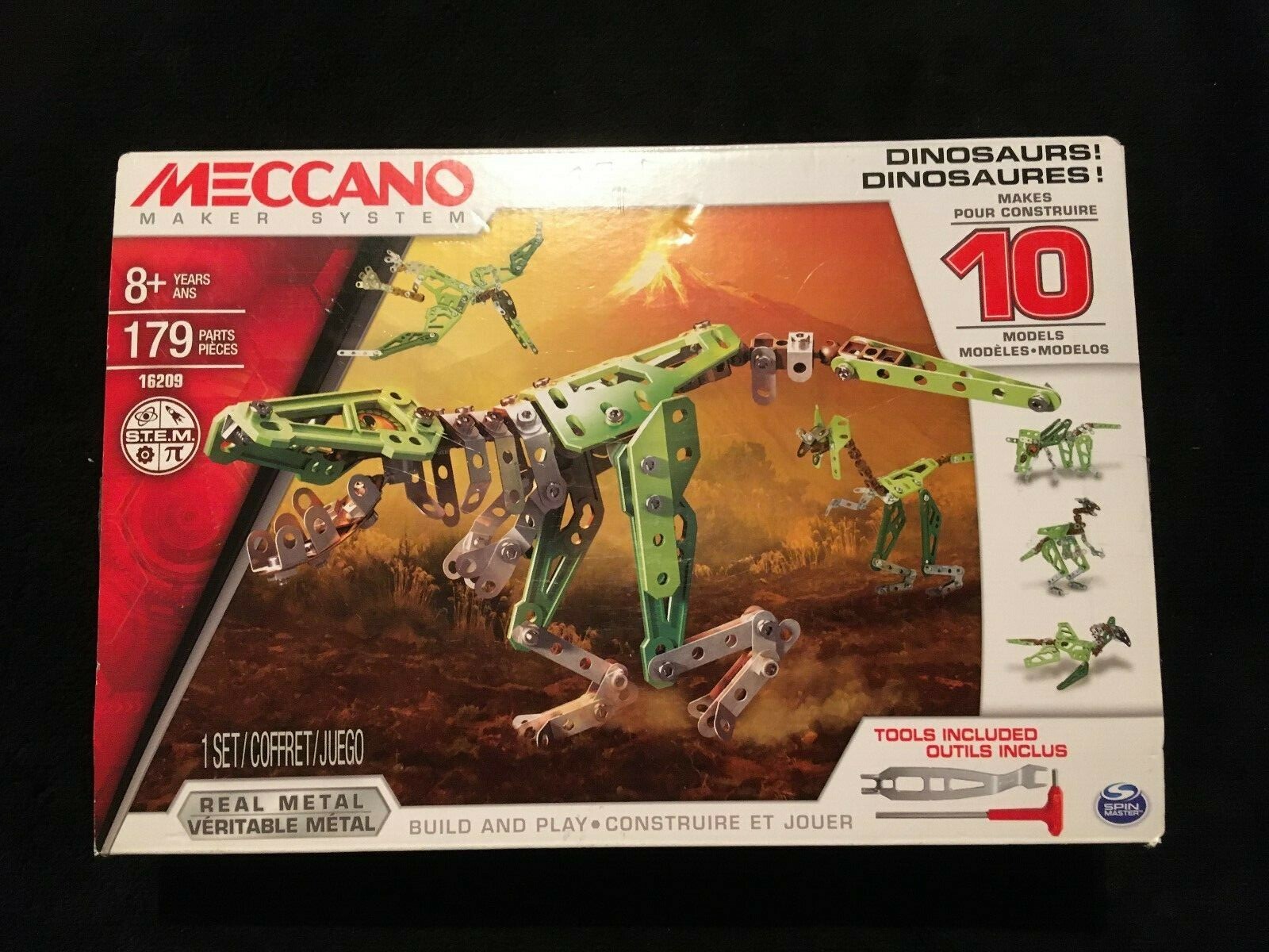 meccano dinosaur set