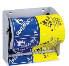 Uline Wall Mount Label Dispenser - 8 1 2" H-4691