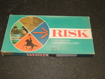 Nice Vintage Risk Game with Wood Pieces | eBay