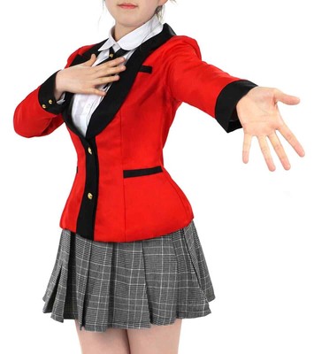 Hyakkaou Schuluniform von Yumeko Jabami | Cosplay Kostüm für Kakegurui Fans S- L