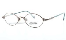 JEAN PAUL GAULTIER Eyeglasses 55-0013 46 18 143 c.3 Oval Vintage Japan Green...
