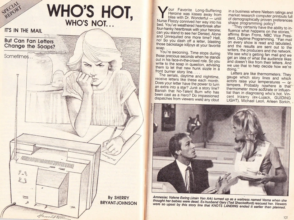 Soap Opera Digest August 26 1986 Peter Bergman Taylor Miller John Aniston - Image 4 of 4