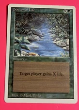 MTG Stream of Life Revised Edition Regular Common Never Played