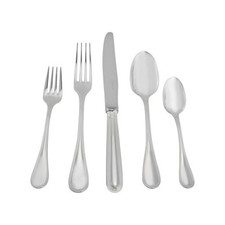 CHRISTOFLE ALBI SET POSATE 5 PEZZI PLACCATO ARGENTO 0021185 (NUOVO SIGILLATO)