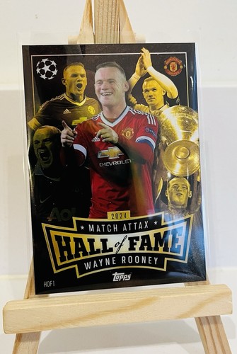 Hall Of Fame Wayne Rooney Match Attax 2024/2025 Manchester United 24/25 # HOF1