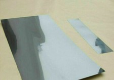 1x Pure 99.99 Purity Tungsten W Sheet Foil Plate 100mm x 100mm x 0.4mm, 4" x 4"