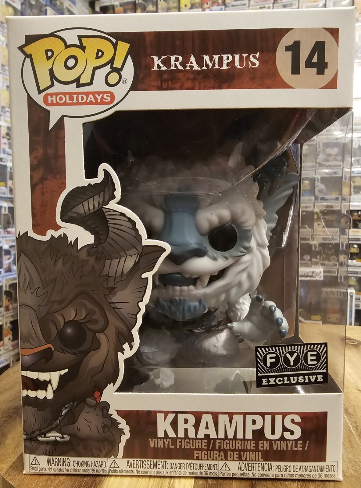 En Oferta Krampus: Krampus # 14 Fye Exclusive Vaulted/Retired Brand New Funko Pop